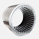 Four row cylindrical roller bearings